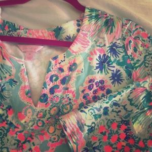 Lilly Pulitzer Gorgeous Tunic Shirt